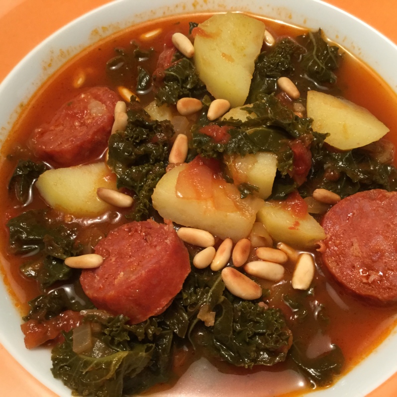 Caldo verde – Portugiesische Grünkohlsuppe – gesund und gut 1×1